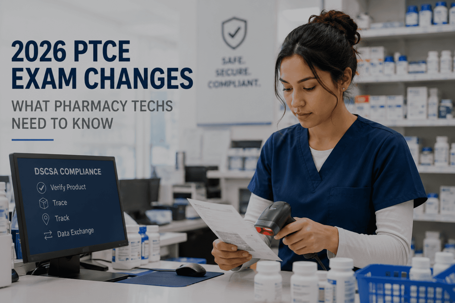 The 2026 PTCE Update Changed the Pharmacy Tech Exam. Here's How to Prepare.